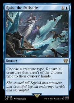 Raise the Palisade The Lord of the Rings- Tales of Middle-earth Commander decks